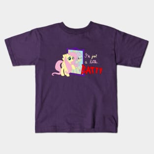 Just a Little Batty Kids T-Shirt